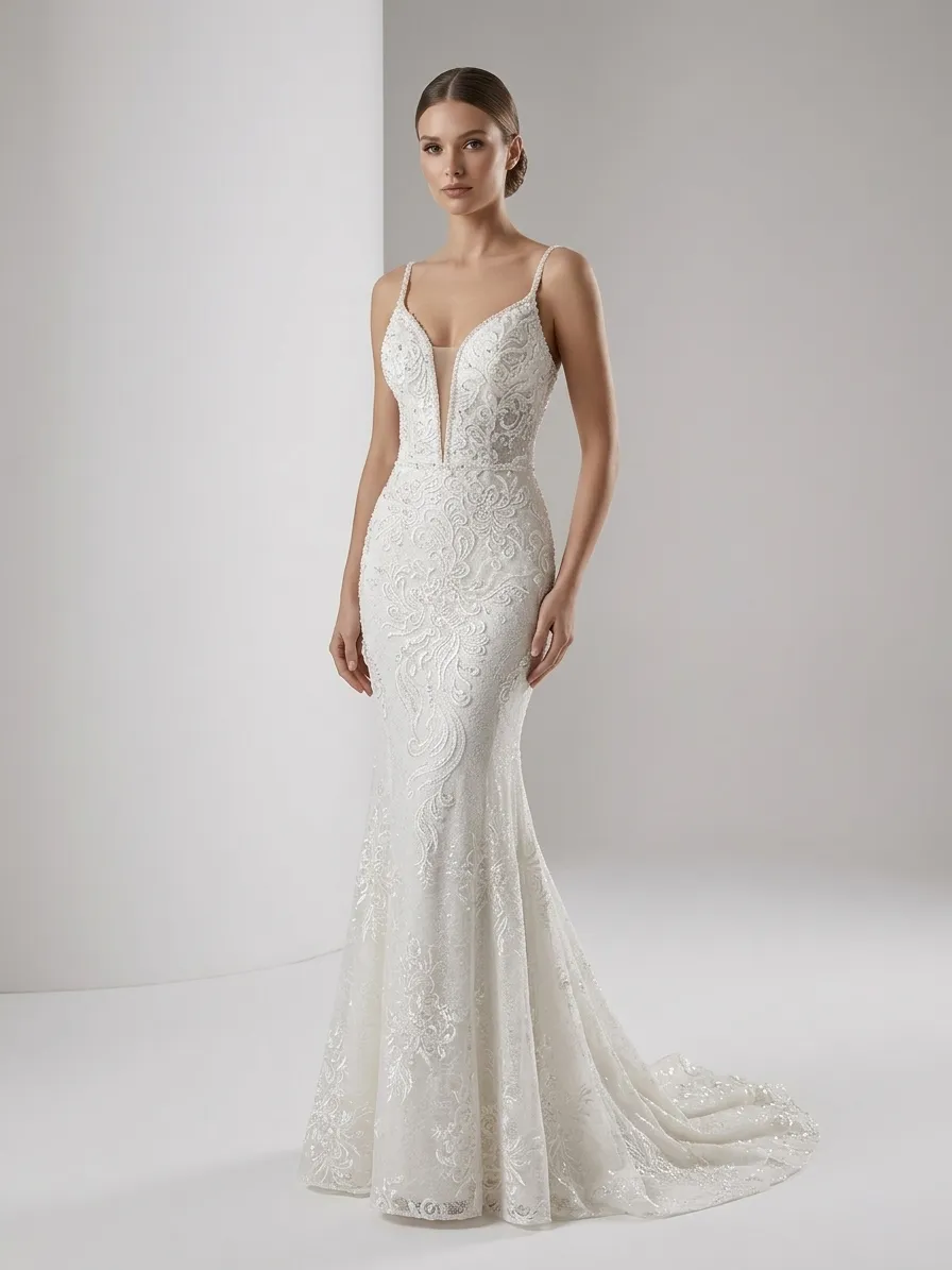 Fustan nuserie elegant